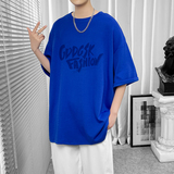 已注册/2025夏季印花短袖T恤男生港风大码半袖体恤DT0688/P25，男装T恤，电商B316