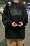春季重磅百搭圆领打底衫宽松长袖T恤男青年休闲上衣潮CX9398/P30，男装T恤，电商B316