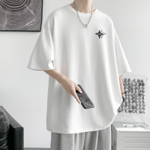 已注册/夏季日系印花情侣短袖T恤男大码体恤打底衫DT5284/P25