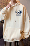 已注册/华棉秋季新文艺字母印花卫衣男生宽松外套WY8230/P50，男装卫衣，电商B316