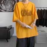 已注册/新夏季印花圆领灰色短袖T恤情侣打底衫体恤DT8031/P25，男装T恤，电商B316