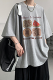 已注册/夏季百搭港风休闲短袖T恤男大码体恤打底衫DT3008/P25，男装T恤，电商B316