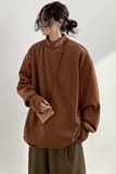 已注册/春秋美拉德休闲宽松打底衫男潮中领长袖T恤卫衣WY9623/P28，男装卫衣，电商B316
