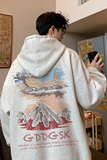 已注册/秋季重磅个性连帽卫衣男宽松打底衫外套WY9301/P45加绒P50，男装卫衣，电商B316