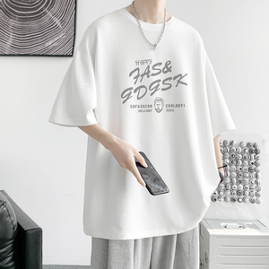 已注册/夏季可爱风休闲大码短袖T恤男生体恤打底衫DT6933/P25图片