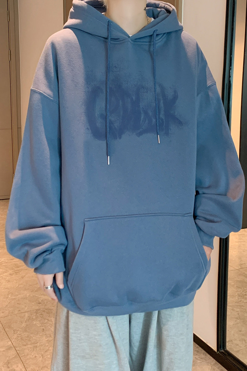 已注册/华棉秋季连帽卫衣大码宽松男潮流外套WY9141/P50加绒P55,男装卫衣,电商B316