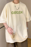 已注册/夏季圆领可爱风短袖T恤男生宽松体恤打底衫DT9654/P25，男装T恤，电商B316