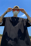 已注册/夏季小人卡通印花短袖T恤男大码体恤打底衫DT1599/P25，男装T恤，电商B316