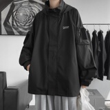 秋冬连帽冲锋衣男夹克工装外套大码防水JK8363/P100加棉P120，男装夹克，电商B316