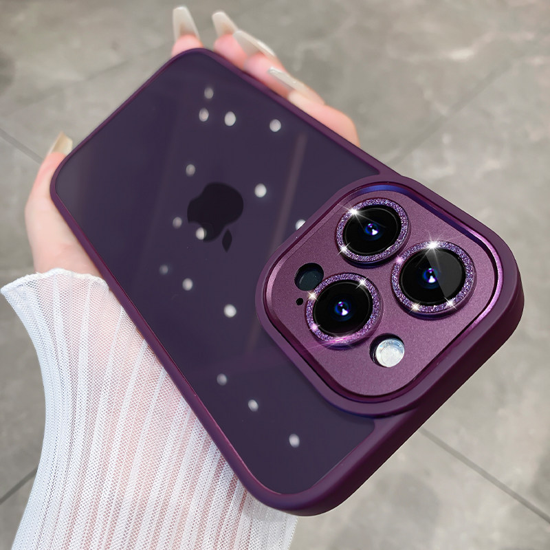 14promax高级感透明13promax全包硅胶14plus防摔12网红潮牌11女神款