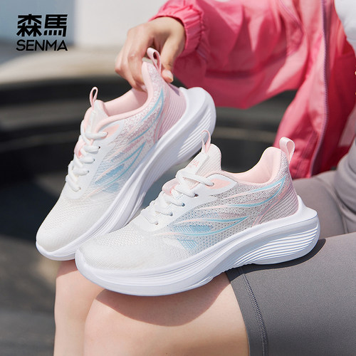 森马飞织运动鞋女透气休闲鞋