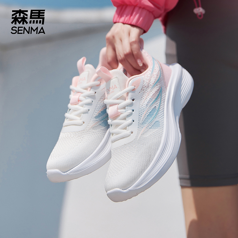 森马飞织运动鞋女透气休闲鞋