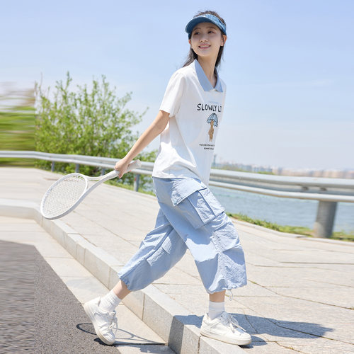 雪诗恋夏季休闲运动套装两件套