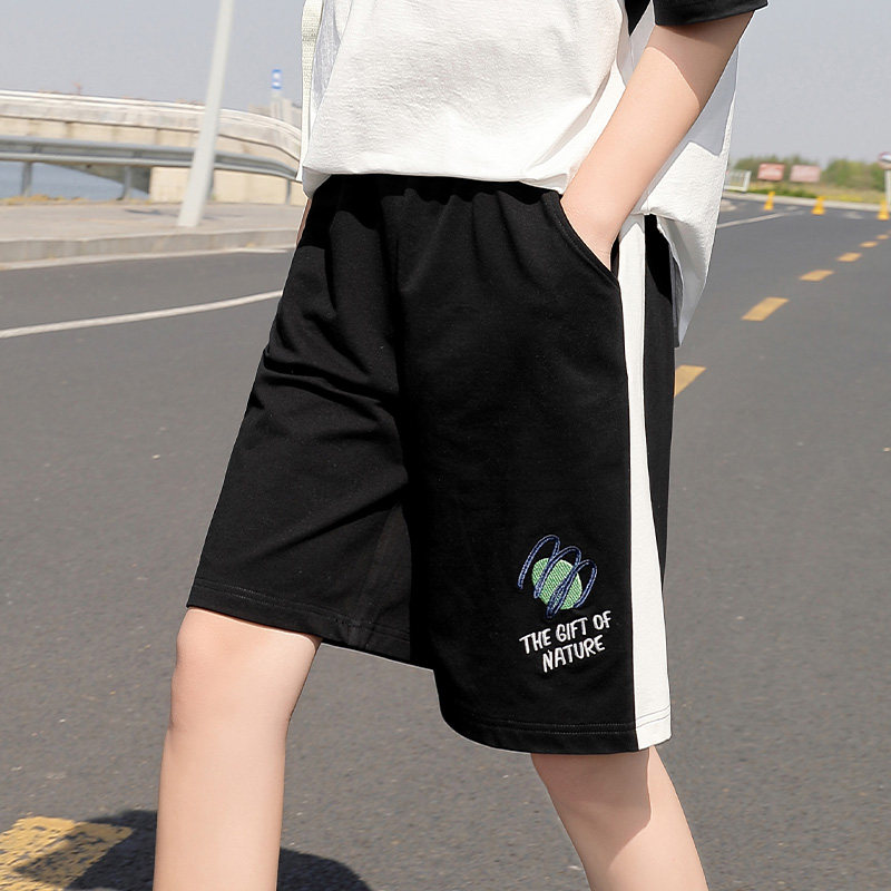 五分短裤休闲裤初中生夏季少女高中生新品热裤休闲宽松运动裤潮