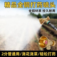 电动喷雾器雾化黑旋风高压喷头农用新型打药机专用喷枪打农药喷药