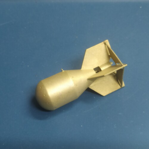 1/48铜金属中国原子弹氢弹两弹一星摆件男生核弹科教模型玩具手办