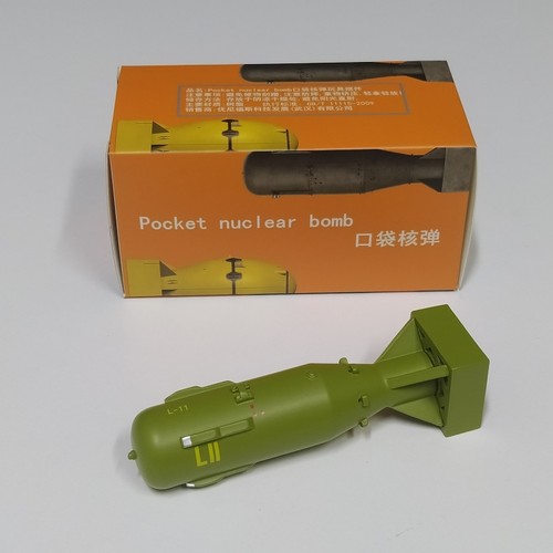 核弹玩具原子弹氢弹摆件科教模型二战小男孩原子弹盲盒摆件玩具