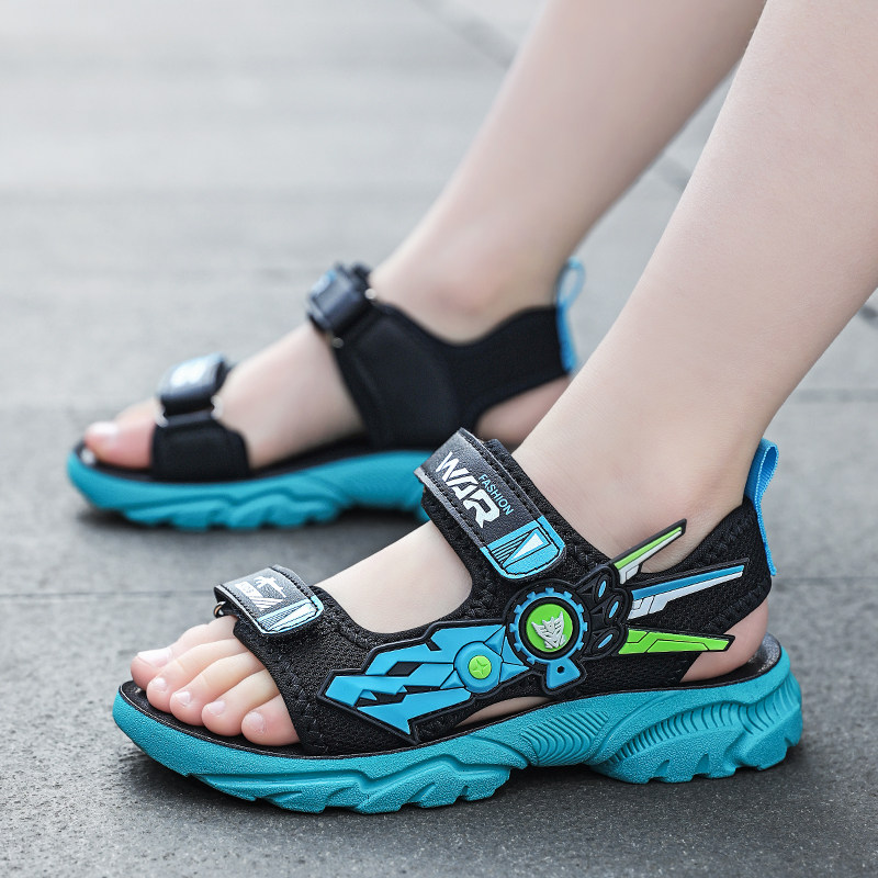 2025夏季男童凉鞋儿童沙滩鞋中大童软底防滑学生鞋轻便男孩休闲鞋,童鞋/婴儿鞋/亲子鞋,凉鞋,淘宝优惠券,粉丝福利购,淘宝优惠卷