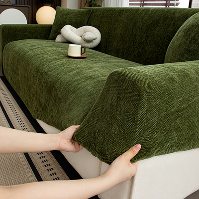 雪尼尔人字纹亲肤柔软四季通用