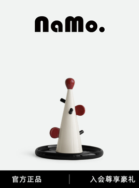 纳茉|糖豆系列陶瓷首饰钥匙收纳架戒指红色置物架玄关卧室梳妆台