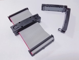 磁环 内长53mm 40P 抗干扰屏蔽磁环 屏蔽滤波 扁平排线磁环 卡扣式