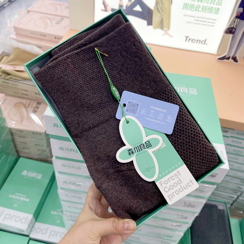 森川良品6832塑形袜鱼骨收腹提臀加绒280克发热显瘦打底连裤袜女