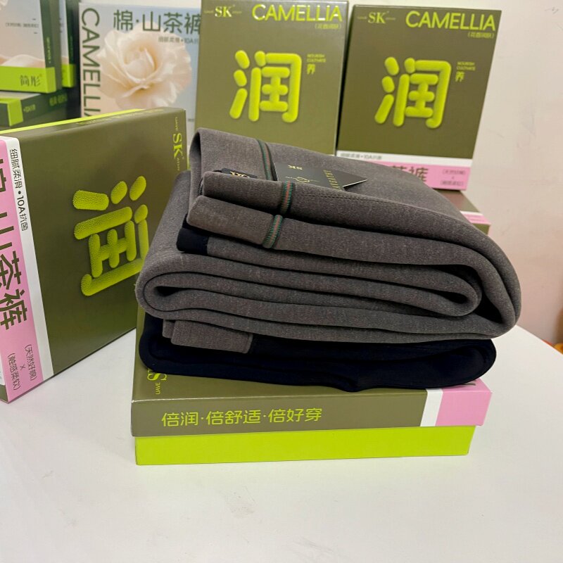 简彤SK8116女大码山茶花润养裤打底九分加肥高弹保暖加厚一条过冬,女装/女士精品,打底裤,淘宝优惠券,粉丝福利购,淘宝优惠卷
