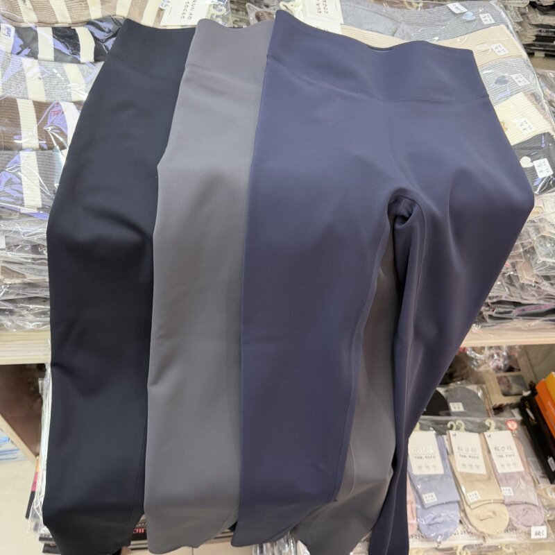 陌小美王炸小怪兽3.0热瘦裤秋冬加绒加厚哑光空气层保暖打底裤女