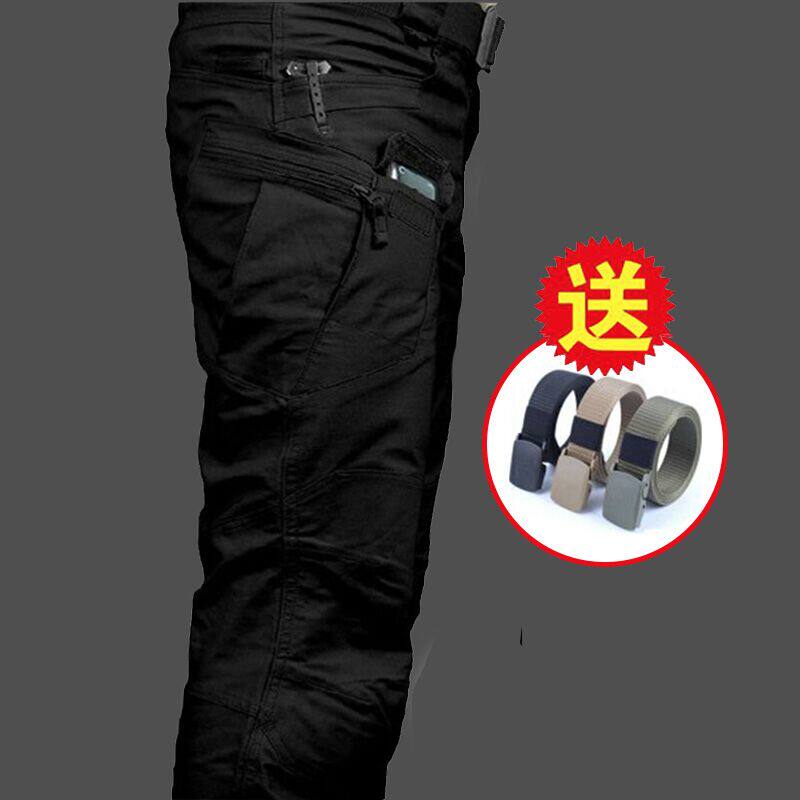户外IX7战术裤男修身工装裤多袋裤作训裤男春夏迷彩511长裤作战裤