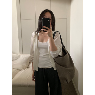 XXGN秋冬季 A5502女士 新款 休闲亚麻连帽开衫