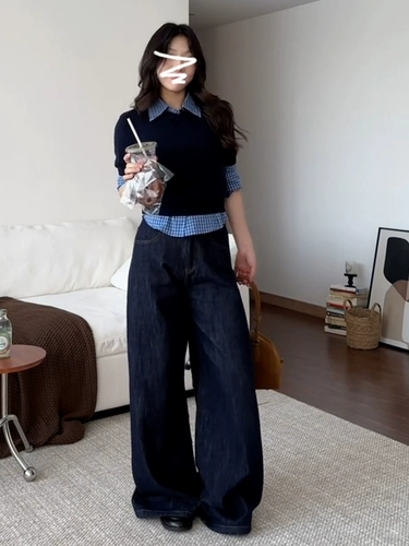 Комплект, свитер, рубашка, осенний, подходит для подростков, городской стиль, в стиле Шанель