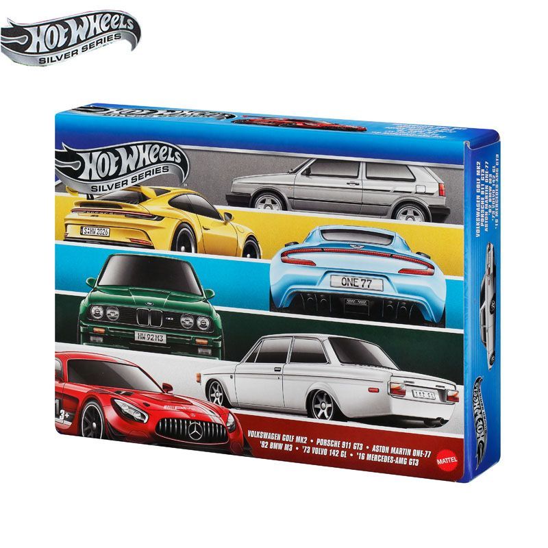 风火轮银标高普6辆装大众保时捷沃尔沃奔驰旅行车JLB25