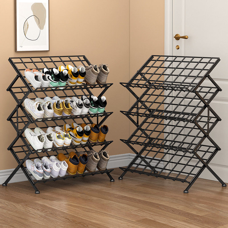 免安装简易鞋架子室内多层小宿舍家用门口可折叠鞋柜2025新款爆款,住宅家具,鞋架,淘宝优惠券,粉丝福利购,淘宝优惠卷