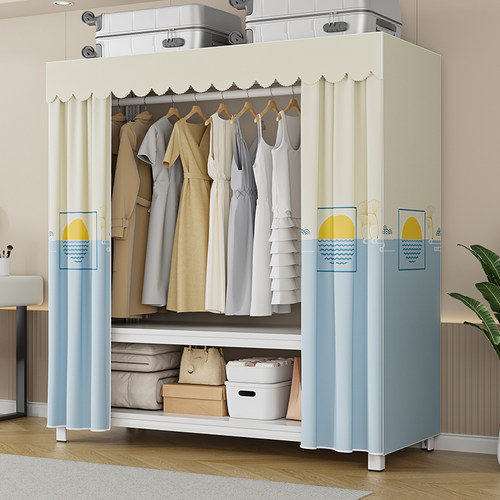 全封闭式货架简易衣柜