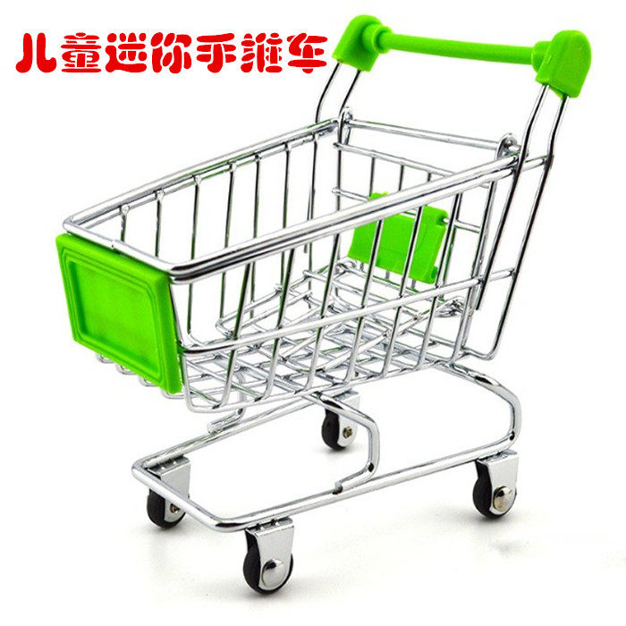 儿童手推车仿真迷你购物车超市玩具车过家家食物创意金属模型摆件,玩具/童车/益智/积木/模型,过家家玩具,淘宝优惠券,粉丝福利购,淘宝优惠卷