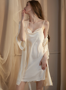 双十一特价福利款维多利亚性感真丝睡衣女送女友送老婆高级感礼盒