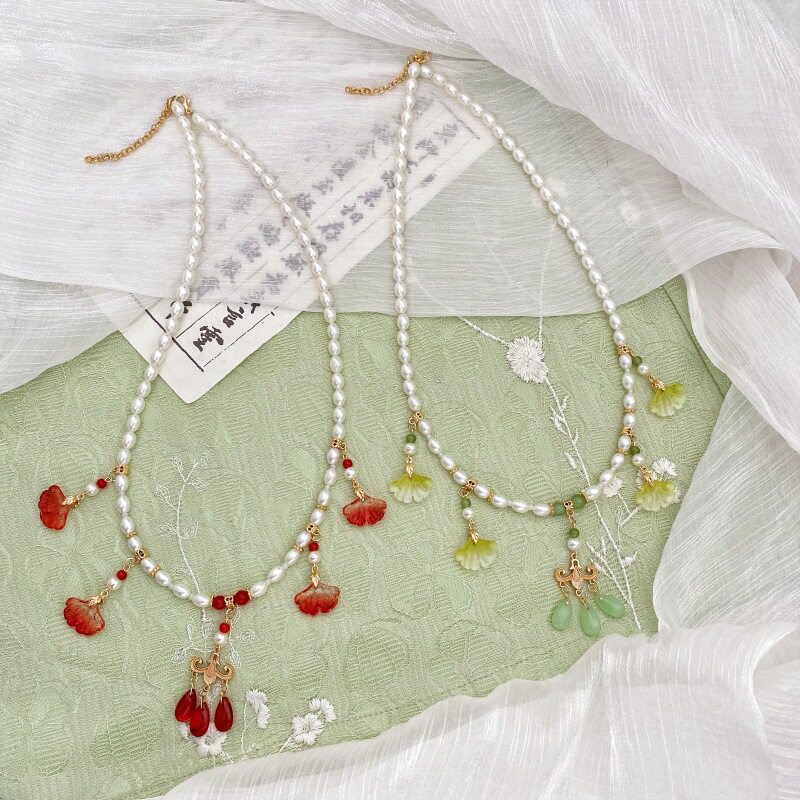 手工制作汉服项链璎珞古风饰品古项链