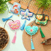 端午节龙舟香包香囊手工随身挂饰品古风汉服艾草荷包挂件一件批发