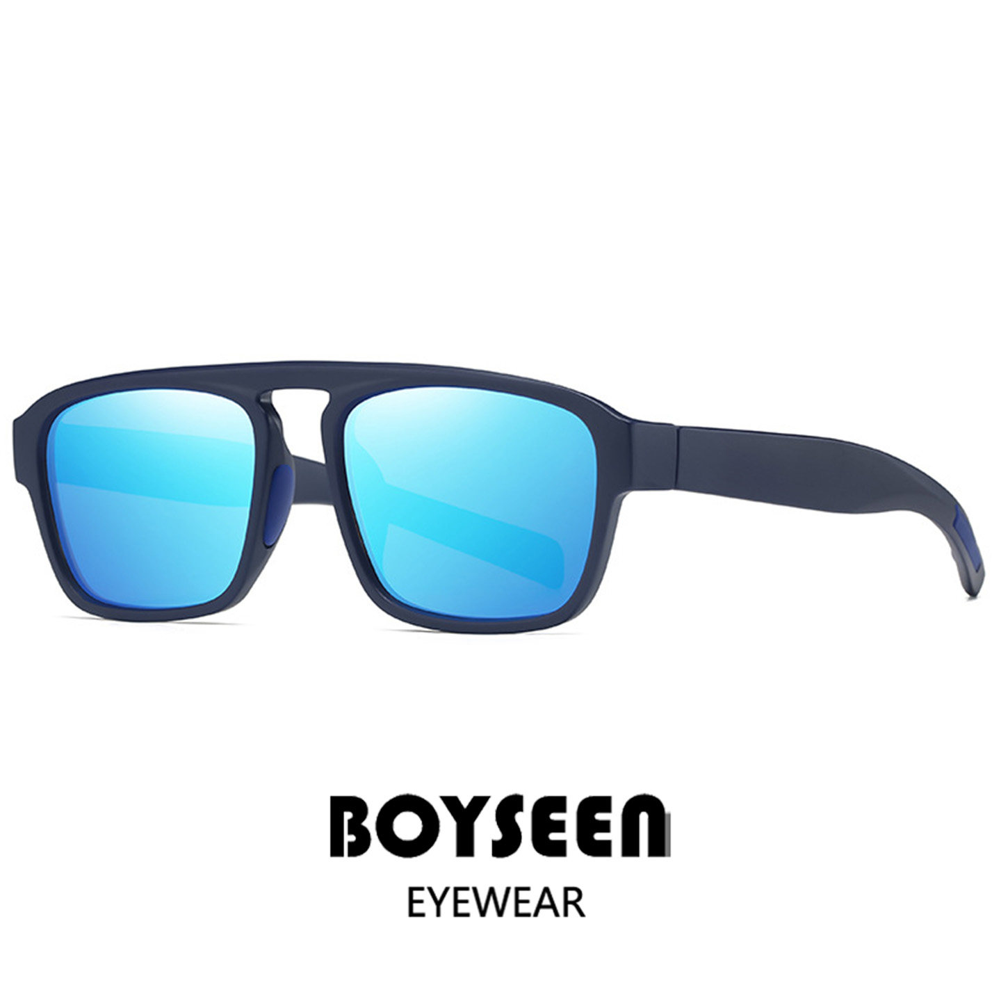 新款时尚个性高级感欧美商务款双梁太阳眼镜男潮流防晒墨镜