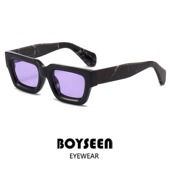 嘻哈朋克墨镜男超个性 粗框太阳镜UV400可配镜墨镜潮复古小框眼镜