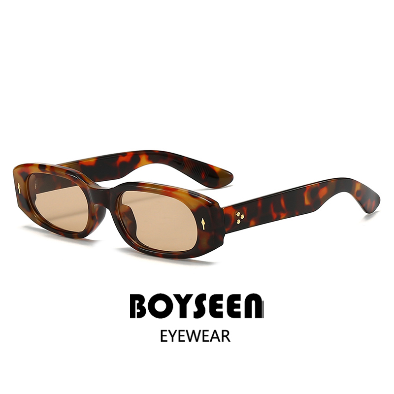 潮酷男士窄框防晒墨镜可配度数