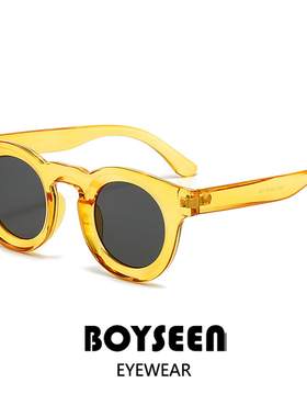 街头嘻哈风男生墨镜可配度数