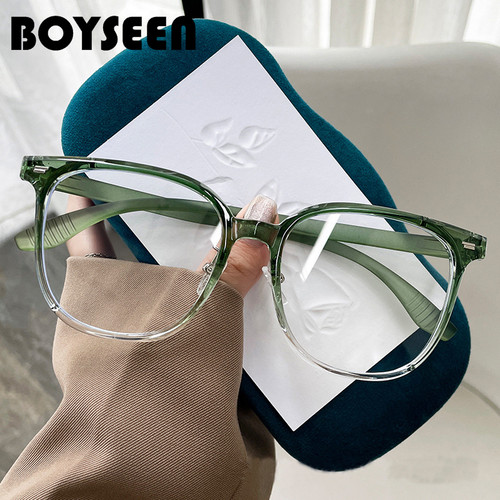 百搭大框素颜平光镜女可配度数