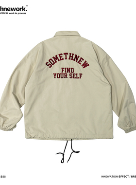 STN 原创设计 春季美式复古常青藤工装教练夹克外套潮牌男小众