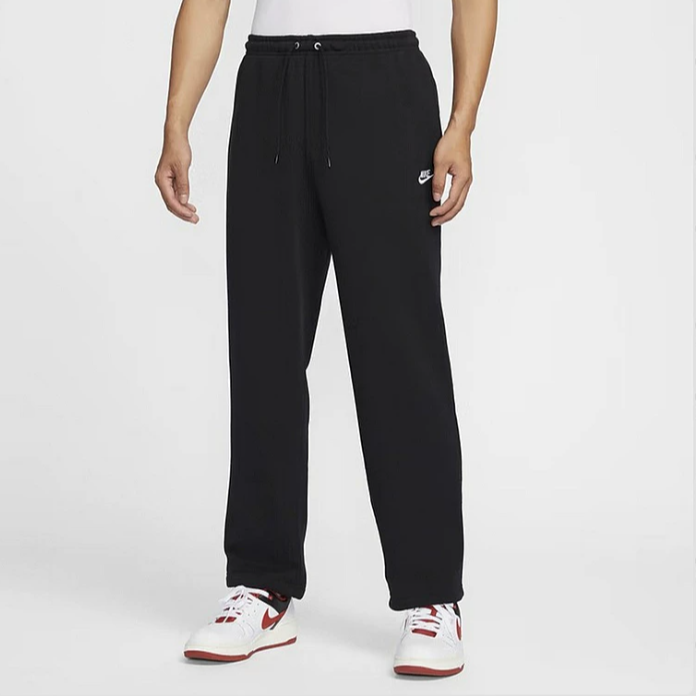 nike耐克运动裤长裤男新款宽松黑色休闲裤直筒裤子HQ4423-010