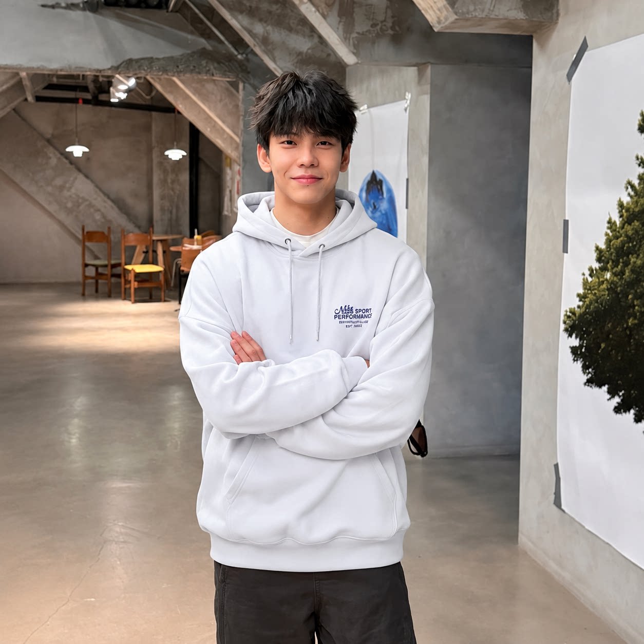 Nike耐克新款男士连帽套头卫衣