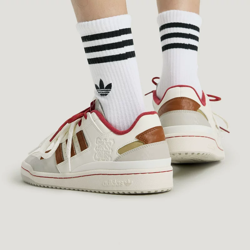 adidas阿迪达斯三叶草新款CNY男女鞋FORUM运动休闲鞋KJ8751
