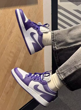 Nike耐克AJ1男女鞋Air Jordan 1篮球鞋复古运动板鞋553560-551