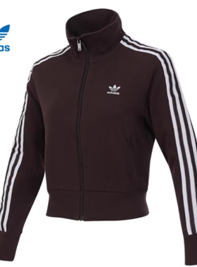 adidas三叶草女子运动休闲夹克外套IN6061