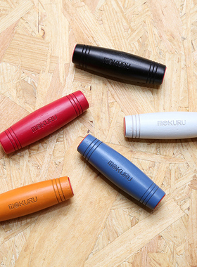 日本真品Mokuru自动翻转棒 桌面减压棒成人儿童创意玩具木头棒棒